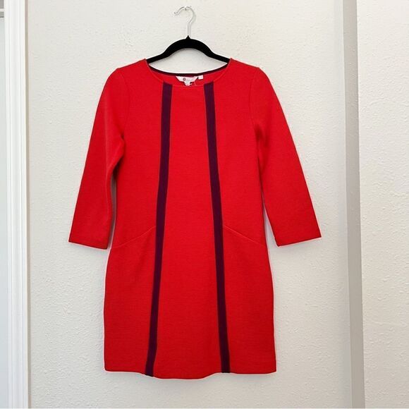 NEW Boden Anita Ottoman Textured Ribbed Tunic Dress Size 4 - Picture 3 of 7